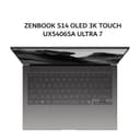 ASUS ZENBOOK S14 OLED 3K TOUCH UX5406SA ULTRA 7 258V 32GB 1TB W11+OHS+M365B 14.0 3K 120HZ GRY -OLEDS7311TM - Image 2