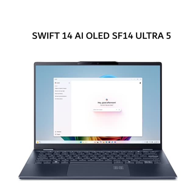 ACER SWIFT 14 AI OLED SF14 ULTRA 5 226V 16GB 1TB W11+OHS 14.0WUXGA 60HZ BLU 2Y+ADP -51.583L
