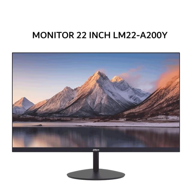 DAHUA MONITOR 22 INCH LM22-A200Y FHD 1080P 10MS 100HZ 3Y
