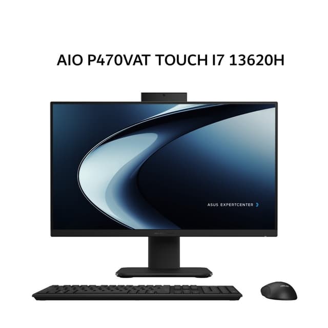 ASUS AIO P470VAT TOUCH I7 13620H 16GB 512GB W11+OHS+M365 27.0FHD 2Y ONSITE K+M WLESS BLK -B7151WS