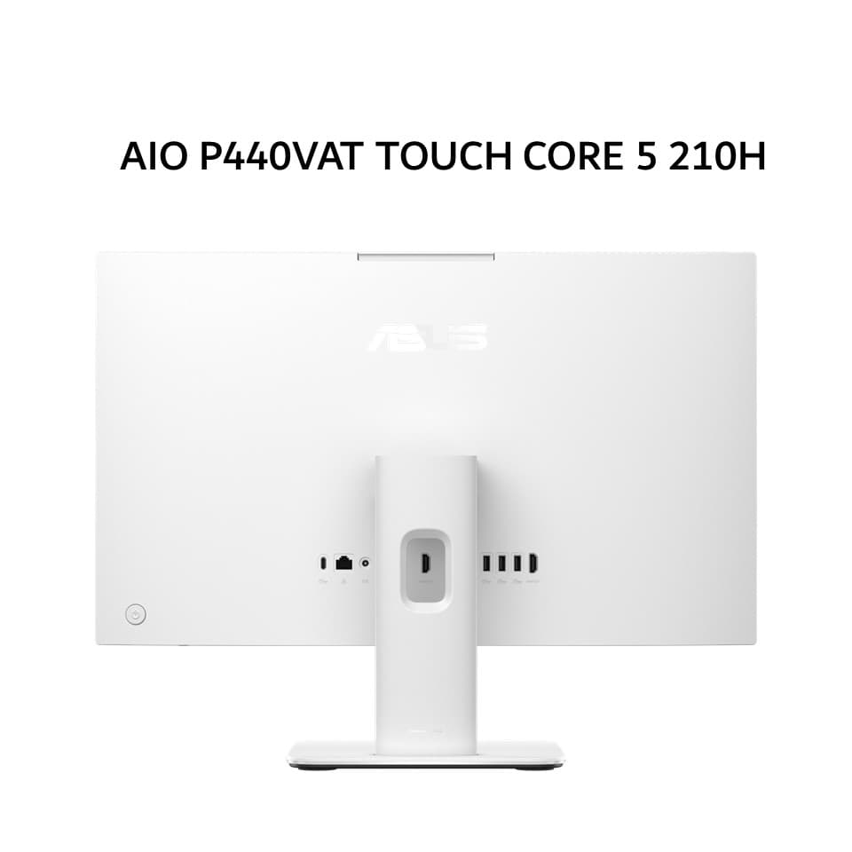 ASUS AIO P440VAT TOUCH CORE 5 210H 16GB 512GB W11+OHS+M365 23.8FHD 2Y ONSITE WHT -W5152WS
