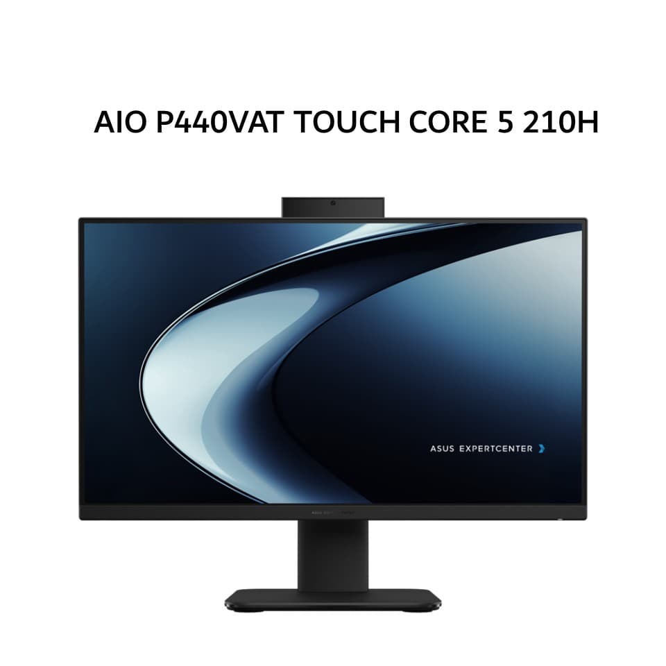 ASUS AIO P440VAT TOUCH CORE 5 210H 8GB 512GB W11+OHS+M365B 23.8FHD BLK -B5852WS