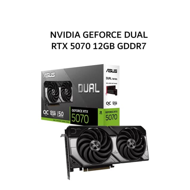 ASUS VGA NVIDIA GEFORCE DUAL RTX 5070 12GB GDDR7 OC 3Y