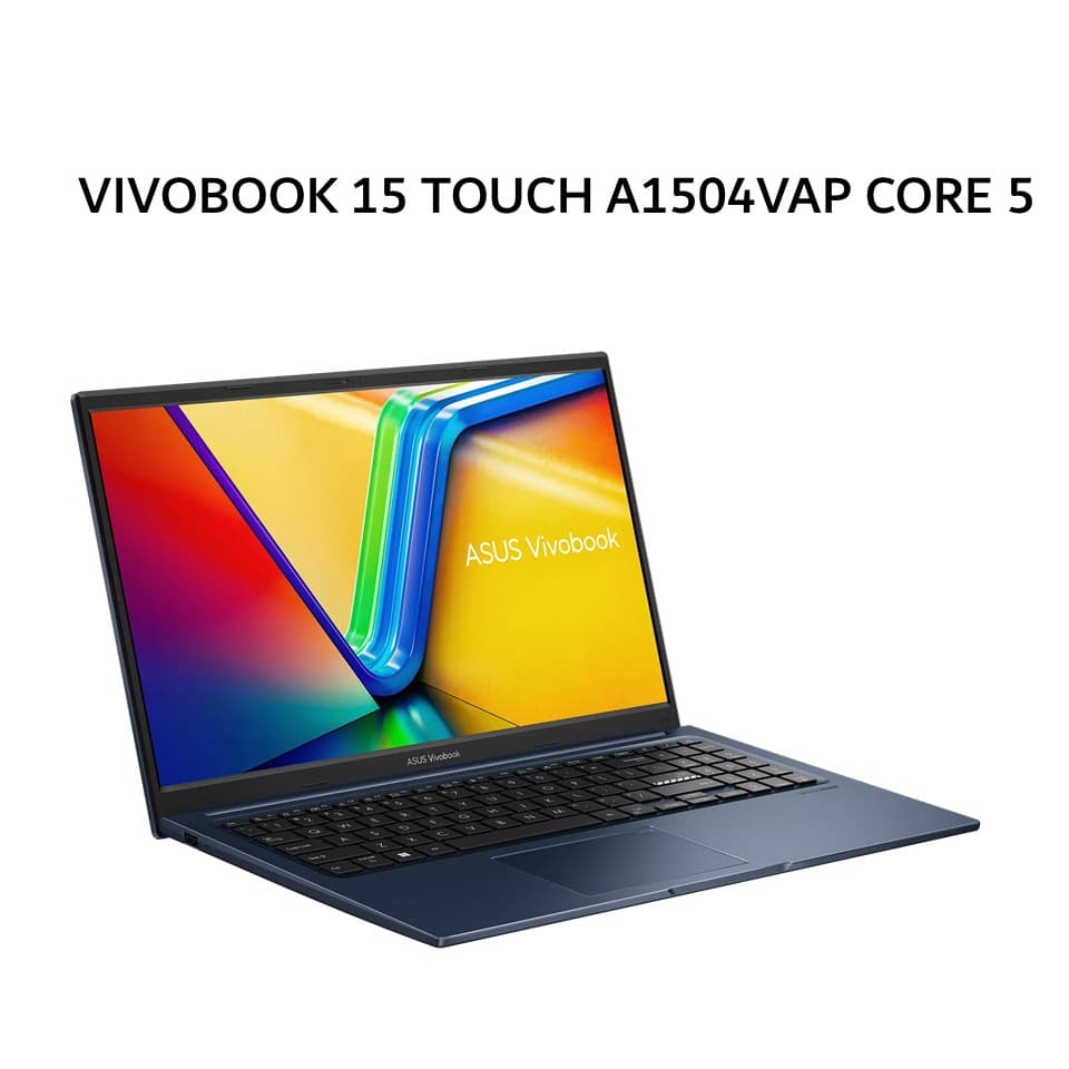 ASUS VIVOBOOK 15 TOUCH A1504VAP CORE I5 120U 16GB 512GB W11+OHS+M365B 15.6FHD IPS VIPS QUIET BLU -VIPS5151TM