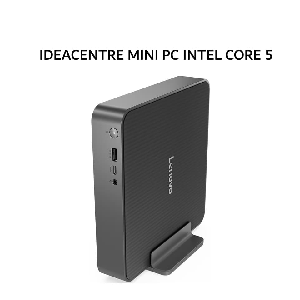LENOVO PC IDEACENTRE MINI INTEL CORE 5 210H 8GB 512GB W11PRO+OHS+M365 GRY -1UYN + MONITOR 21.5