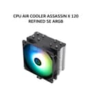THERMALRIGHT CPU AIR COOLER ASSASSIN X 120 REFINED SE ARGB (1X 120MM ARGB FAN + 4X HEATPIPES) BLACK 1Y - Variant 1