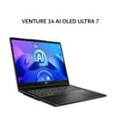 MSI VENTURE 14 AI OLED ULTRA 7 155H 16GB 1TB W11+OHS 14.0 2.8K 120HZ 2Y+ADP GRY -A1MG.007 - Image 1