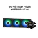 THERMALRIGHT CPU AIO COOLER FROZEN WARFRAME PRO 360 (360MM RADIATOR + 3X 120MM ARGB FANS + 2.73 INCH LCD DISPLAY) BLACK 5Y - Variant 1