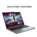 LENOVO LOQ 15 RYZEN 7 250 RTX5060 8GB/ 16GB 512GB W11+OHS+M365B 15.3WUXGA 165HZ 100SRGB RGB 2Y PREM+2ADP GRY -0SID - Image 1