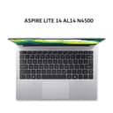 ACER ASPIRE LITE 14 AL14 N4500 8GB 256GB W11+OHS+M365B 14.0FHD IPS SLV -36P.C27D - Image 2