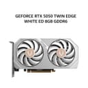 ZOTAC VGA GEFORCE RTX 5050 TWIN EDGE OC WHITE ED 8GB GDDR6 3Y - Image 1
