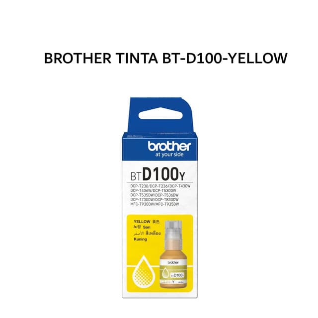 BROTHER TINTA BT-D100-YELL