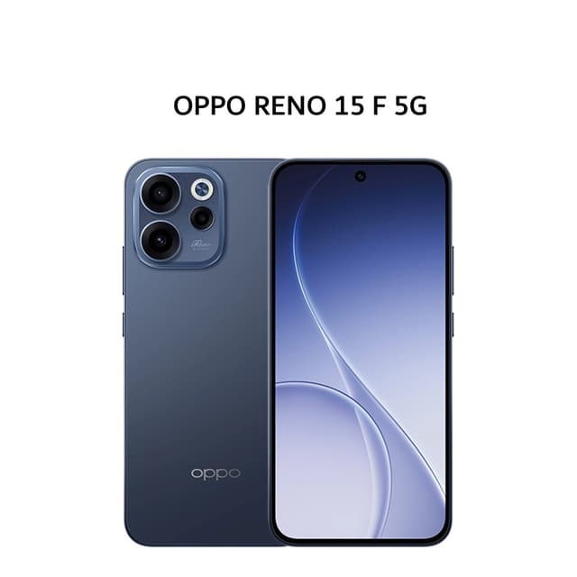 OPPO RENO 15 F 5G 8GB 128GB TWILIGHT BLUE (BOXCHA+CAS+SCR)