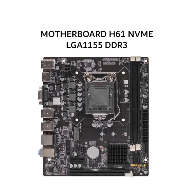 DIGITAL ALLIANCE MOTHERBOARD H61 NVME LGA1155 DDR3 2Y