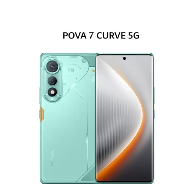 TECNO POVA 7 CURVE 5G 8GB 256GB NEON CYAN