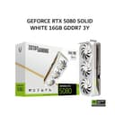 ZOTAC VGA GEFORCE RTX 5080 SOLID OC WHITE 16GB GDDR7 3Y - Variant 1