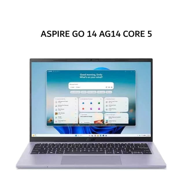 ACER ASPIRE GO 14 AG14 CORE 5 120U 16GB 512GB W11+OHS+M365B 14.0WUXGA IPS LILAC -72P.56PD