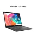 MSI MODERN 14 I5 1334 8GB 512GB W11+OHS 14.0FHD IPS BLIT 2Y GRY -F13MG.678 - Image 1