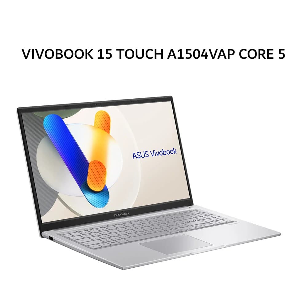 ASUS VIVOBOOK 15 TOUCH A1504VAP CORE I5 120U 16GB 512GB W11+OHS+M365B 15.6FHD IPS VIPS SILVER -VIPS5153TM