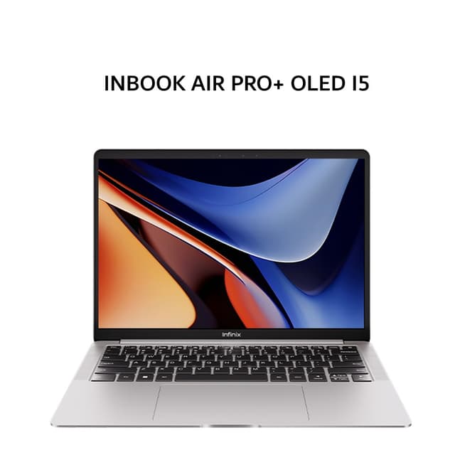 INFINIX INBOOK AIR PRO+ OLED I5 1334 16GB 512GB W11 14.0 2.8K 120HZ 1KG 2Y SLV