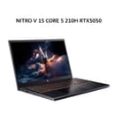 ACER NITRO V 15 CORE I5 210H RTX5050 8GB/ 16GB 512GB W11+OHS+M36B 15.6FHD 180HZ 100SRGB BLIT 2Y+ADP BLK -52.50FX - Image 1