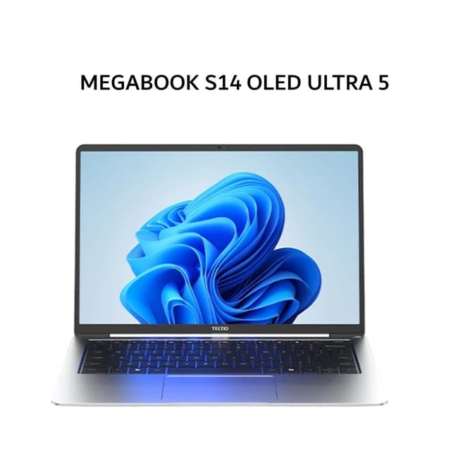 TECNO MEGABOOK S14 OLED ULTRA 5 125H 16GB 1TB W11 14.0 2.8K 120HZ 899GRAM 2Y SPACE GRY