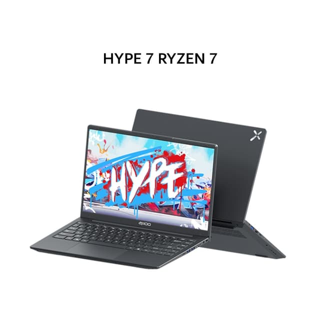 AXIOO HYPE 7 AMD X7 RYZEN 7 5700 8GB 512GB W11 14.0FHD IPS BLIT GRY