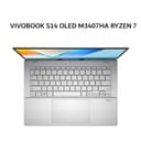 ASUS VIVOBOOK S14 OLED M3407HA RYZEN 7 260 16GB 512GB W11+OHS+M365B 14.0WUXGA SILVER -OLED7152M - Image 2