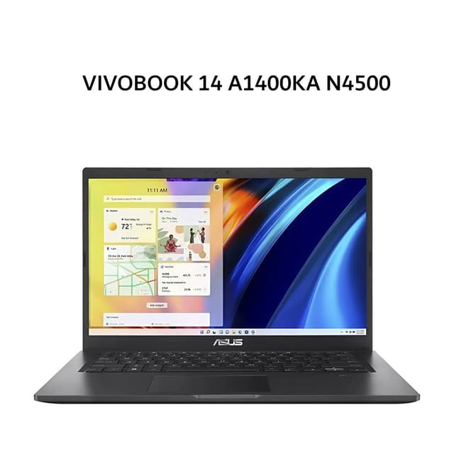 ASUS VIVOBOOK 14 A1400KA N4500 8GB 512GB W11+OHS 14.0FHD BLIT BLK -FHD4512
