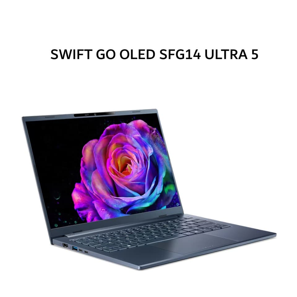 ACER SWIFT GO OLED SFG14 ULTRA 5 226V 16GB 1TB W11+OHS+M365B 14.0WUXGA EVO 2Y+ADP BLU -75.5664