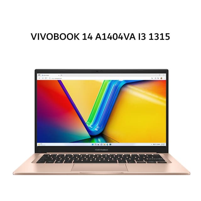 ASUS VIVOBOOK 14 A1404VA I3 1315U 8GB 256GB W11+OHS+M365B 14.0FHD VIPS TERRA COTTA -VIPS3825M