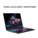 ACER NITRO V 16S AI CORE I7 240H RTX5060 8GB/ 16GB 512GB W11+OHS+M365B 16.0WQXGA 180HZ 100SRGB IPS 2Y+ADP BLK -71.70XH - Image 1