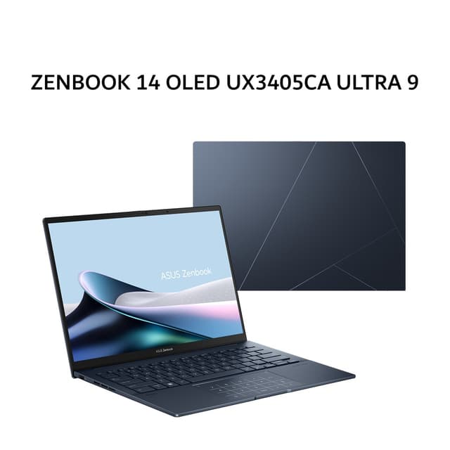 ASUS ZENBOOK 14 OLED 1100NITS TOUCH UX3405CA ULTRA 9 285H 32GB 1TB W11+OHS 14.0 3K 120HZ EVO BLU 3Y -OLEDS9313TM