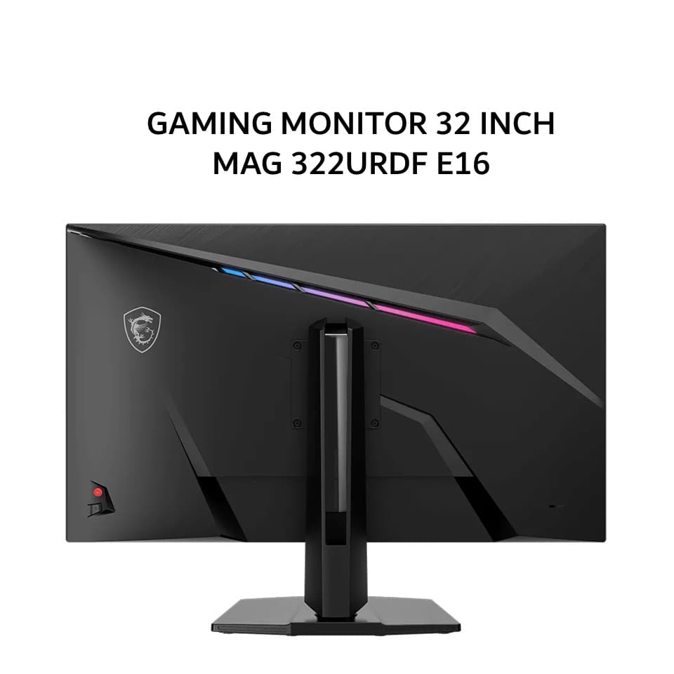 MSI GAMING MONITOR 32 INCH MAG 322URDF E16 / MAG322URDF E16 RAPID IPS 4K UHD DUAL MODE HDR400 2160P 160HZ 3Y
