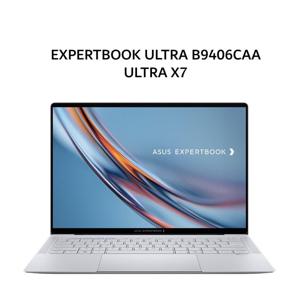 ASUS EXPERTBOOK ULTRA B9406CAA ULTRA X7 358H 32GB 1TB W11+OHS+M365B 14.0WQXGA OLED (BOX SLEVE) MORN GREY -THX7312WS
