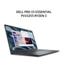 DELL PRO 15 ESSENTIAL PV15255 RYZEN 3 7320 8GB 512GB 15.6FHD W11PRO 1/1/1 BLK - Image 1