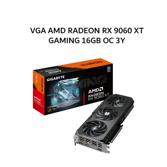 GIGABYTE VGA AMD RADEON RX 9060 XT GAMING 16GB GDDR6 OC 3Y