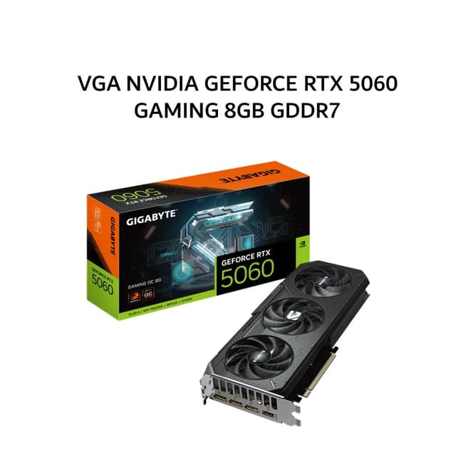 GIGABYTE VGA NVIDIA GEFORCE RTX 5060 GAMING 8GB GDDR7 OC 3Y