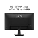 MSI MONITOR 25 INCH OFFICE PRO MP251 E14L IPS FHD 1080P 1MS 144HZ ERGONOMICS 3Y - Image 1