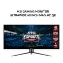 MSI GAMING MONITOR 40 INCH MAG 401QR / MAG401QR ULTRAWIDE IPS UWQHD 1440P 1MS 155HZ HDR 400 3Y - Variant 1