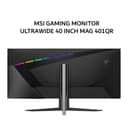 MSI GAMING MONITOR 40 INCH MAG 401QR / MAG401QR ULTRAWIDE IPS UWQHD 1440P 1MS 155HZ HDR 400 3Y - Image 1
