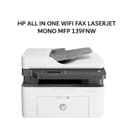 HP ALL IN ONE WIFI FAX LASERJET MONO MFP 139FNW 2Y - Variant 1