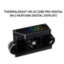 Dissipatore SSD Thermalright TR HR10 2280 PRO Digital – Display ARGB, Controllo PWM Fino A 6500 RPM, 4 Heatpipe, Per SSD M.2 2280, Monitoraggio Temperatura E Velocità - 2