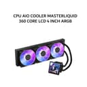 COOLER MASTER CPU AIO COOLER MASTERLIQUID 360 CORE LCD 4 INCH ARGB (360MM RADIATOR + 3X 120MM ARGB FANS + 4 INCH LCD DISPLAY) BLACK 5Y - Variant 1