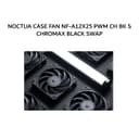 NOCTUA CASE FAN NF-A12X25 PWM CH BK S (1X 120MM CH.BK.S + 450-2000RPM) CHROMAX BLACK SWAP 6Y - Image 2