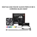 NOCTUA CASE FAN NF-A12X25 PWM CH BK S (1X 120MM CH.BK.S + 450-2000RPM) CHROMAX BLACK SWAP 6Y - Image 3