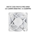 ARCTIC CASE FAN P12 PRO ARGB (1X 120MM ARGB FAN + 0-2100RPM) WHITE 6Y - Image 6
