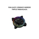 FAN KAZE 120MMX3 MIRROR TRIPLE ARGB BLACK - Image 1