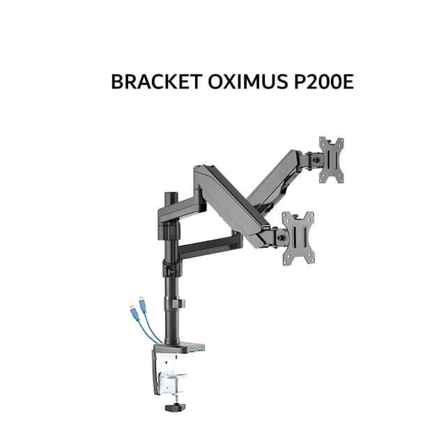 BRACKET OXIMUS P200E BLACK