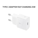 SAMSUNG GIFT TRAVEL TYPE C ADAPTER CHARGER FAST CHARGING 25W - PUTIH - Variant 1